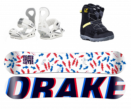 Комплит сноуборд LF BOARD + крепления QUEEN WMN'S + ботинки LF SPIN KID Комплит сноуборд LF BOARD + крепления QUEEN WMN'S + ботинки LF SPIN KID